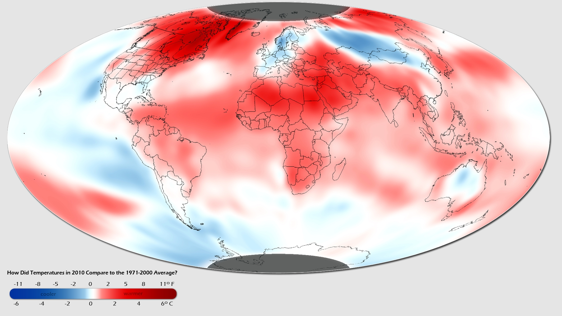 2010 Tied with 2005 for the Hottest Year on Record