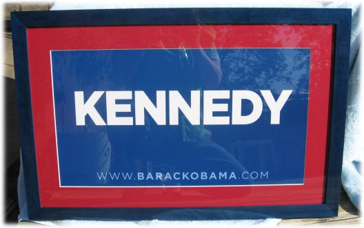 Kennedy Rally Sign