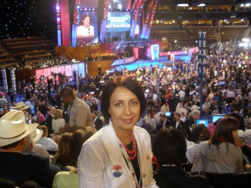 Fort Bend Democrats member and national delegate Kathy Soltani
